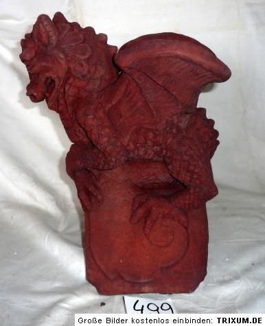 Nr. 499 Dachschmuck Firstfigur First Endstück Drache