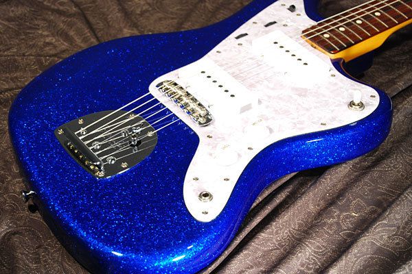 FENDER JAPAN JAZZMASTER JM66 BM Blue Sparkle Shop order Rare color MIJ