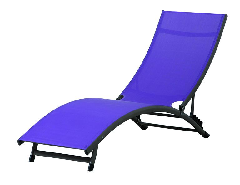 Siena Garden Realxliege Sunbury lila Liege Relaxchair