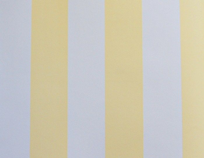 Kinder Tapete Dandino 947 3 Streifen gelb weiß 3,56€/m²
