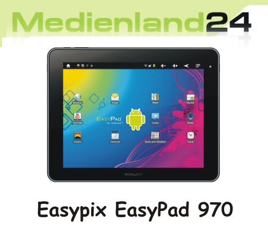 Easypix EasyPad 970 Satellite 9,7 Zoll Tablet PC Android 2.3