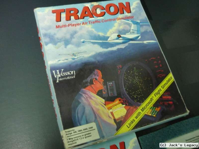 Tracon II + TAPE Commodore Amiga vintage Game Spiel Jeux Gioco 500