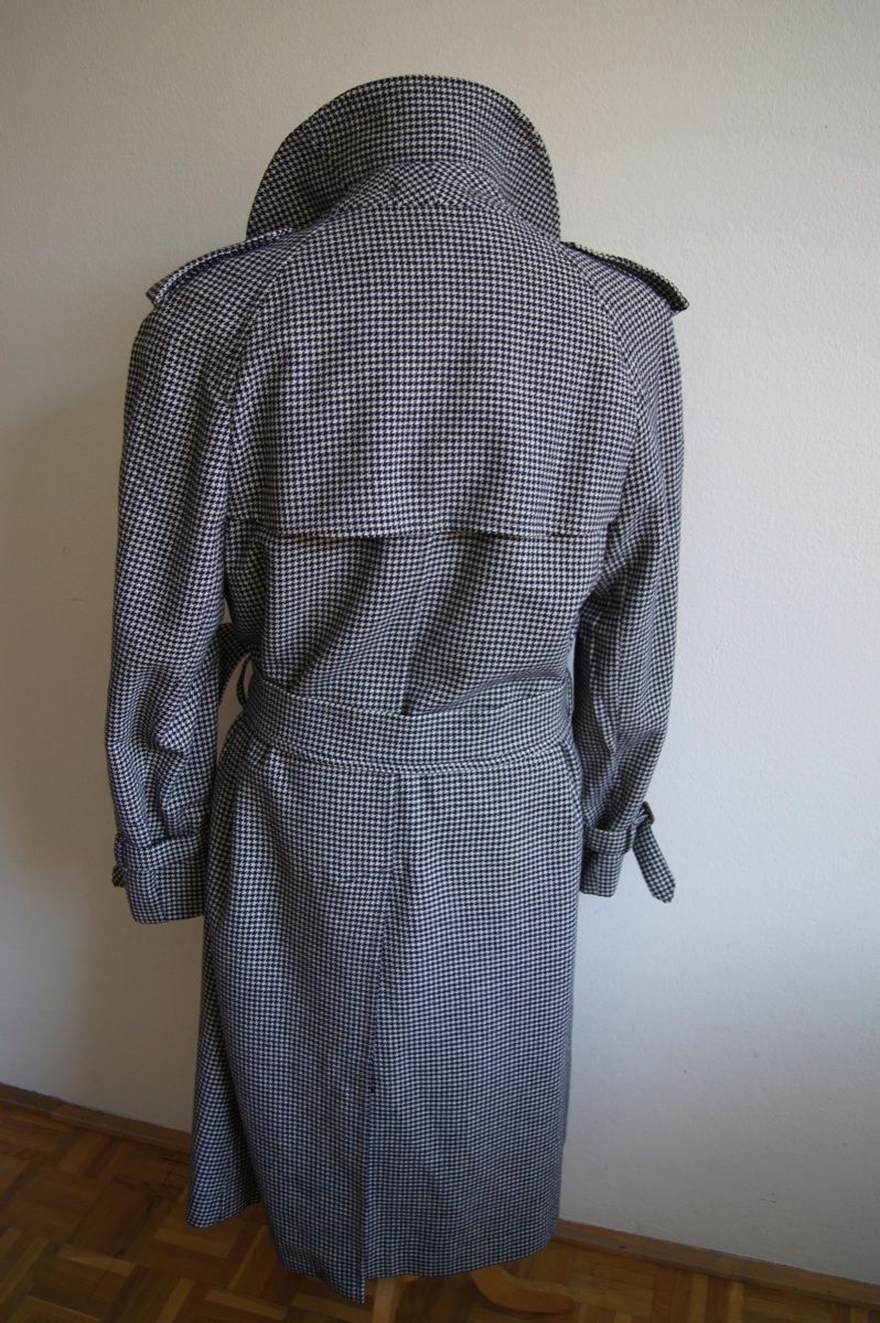 BURBERRY Trenchcoat Mantel Damen Gr. 44/46/48 XXL Hahnentritt Irish