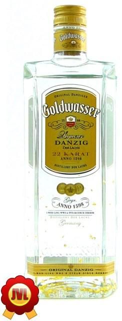 Lachs danziger Goldwasser   Kräuterikör mit Blattgold