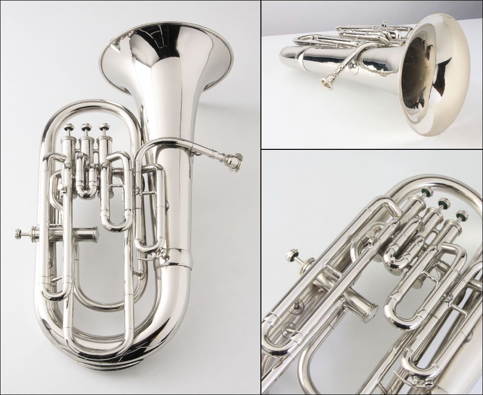 Bb EUPHONIUM Bariton Horn 4 Ventile