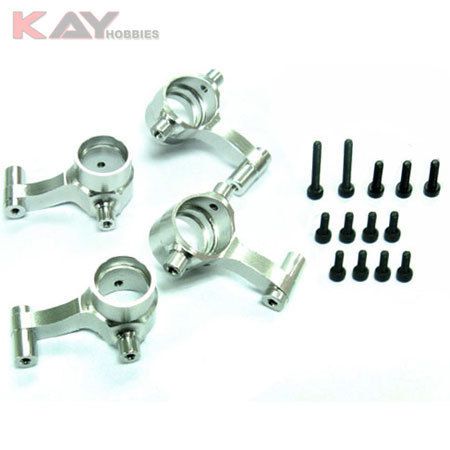 Xray M18T & M18 Aluminium Radträger Set vorne/hinten